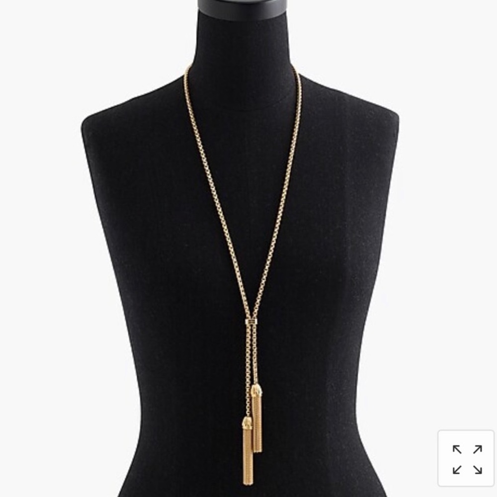 Jcrew tassel necklace